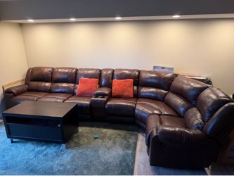 Ashley Leather Sectional