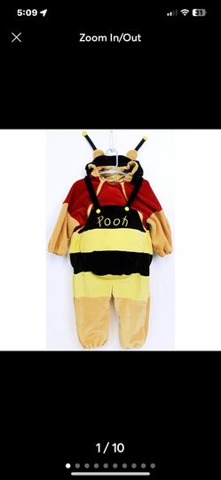 Vintage! Disney Store Winnie the Pooh costume