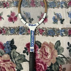 Vintage Wilson Pointmaker Tennis Racket 