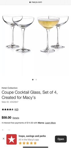 Martini Glass New!