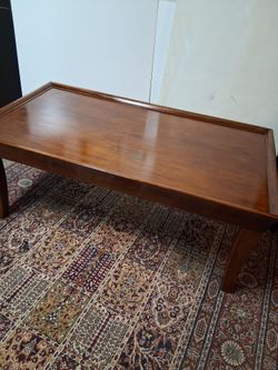 Rectangular solid Wooden Coffee Table