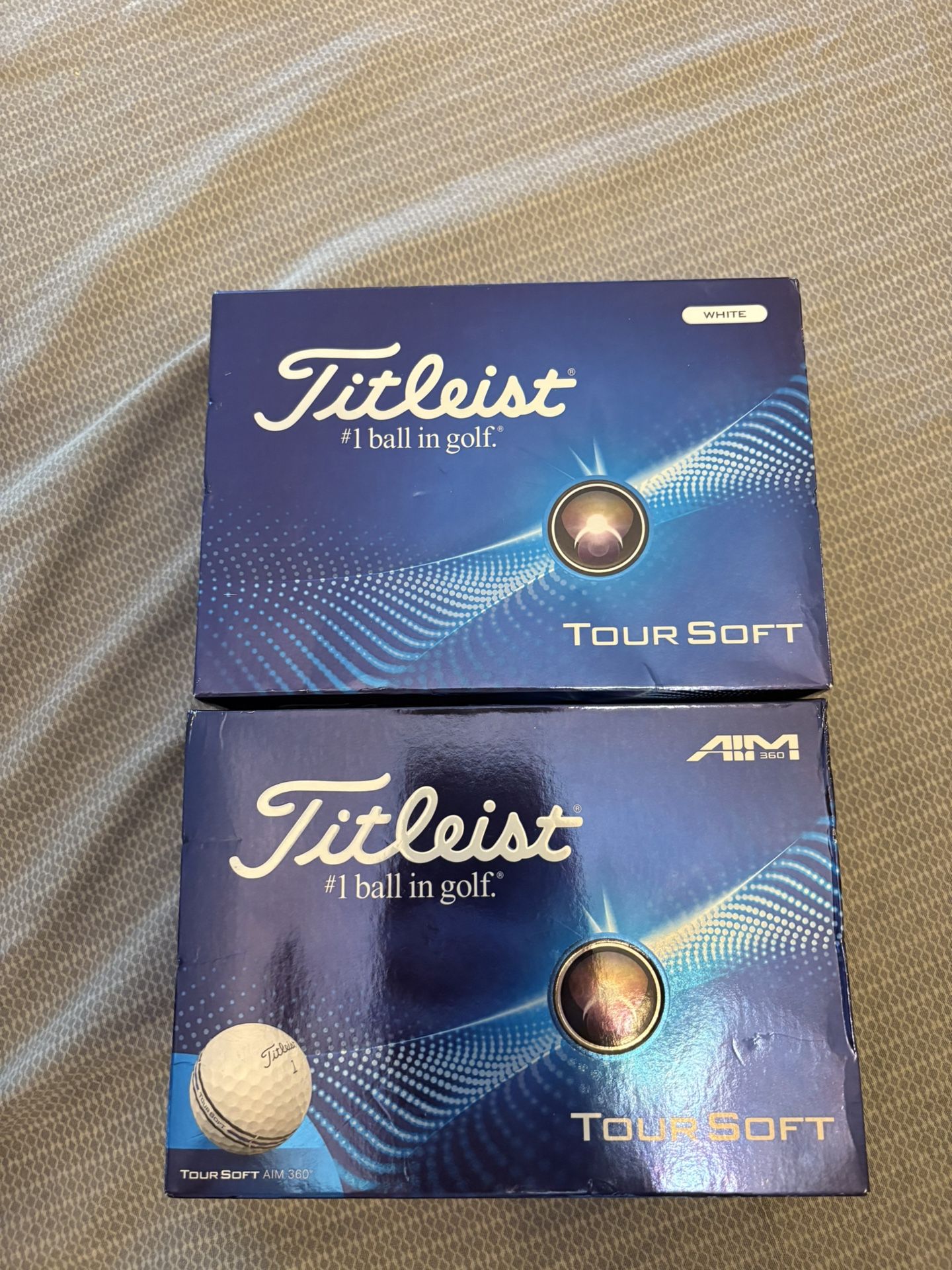 2 Dozen (24) Titleist Tour Soft White BNIB Golf Balls