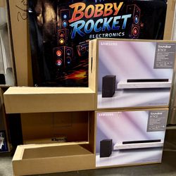 Samsung B73CD Dolby Audio Soundbar Home Theater System – 5.1 Ch., Wireless Sub, Adaptive Audio Surround Sound 