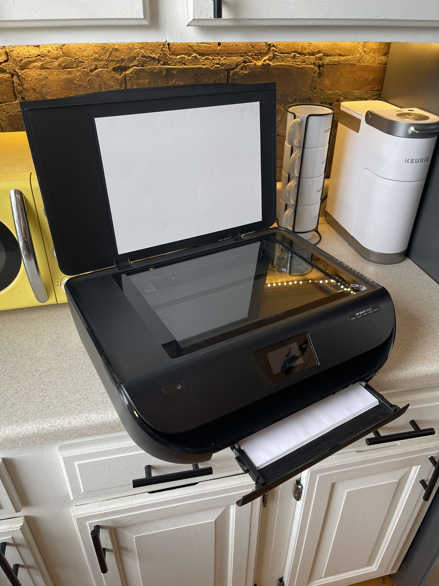 HP Envy 4520 Wireless All-in-One Color Photo Printer with Mobile Printing