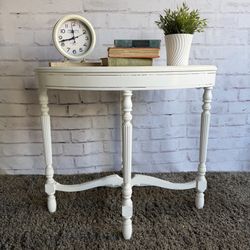 Awesome White Solid Wood Side Table End Table Nightstand 
