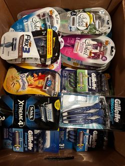 Men’s and women’s razors $5 each