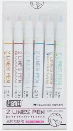 Double Line Pens