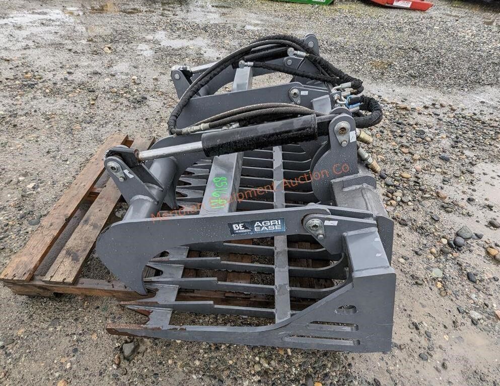 Skid steer grapple bucket