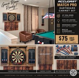 🎯 Accudart Match Pro Dartboard Setup — $75 OBO