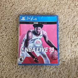 NBA Live 19 - The One Edition - Complete - - PS4