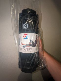 Hard Foam Roller w/ Hand Roller