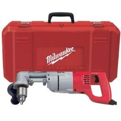 
7 Amp Corded 1/2 in. Corded Right-Angle Drill Kit with Hard Case