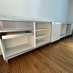 IKEA 3pcs Floor Cabinet System