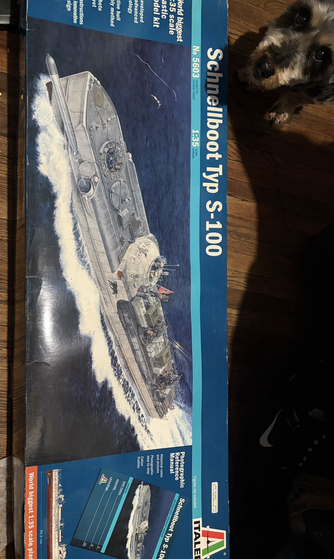 Italeri 1/35 Schnellboot Typ S 100 Torpedo Boat