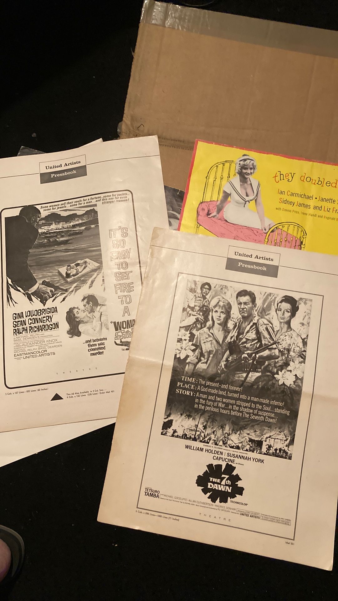 Press Book Movie Poster All For $20 Vintage 