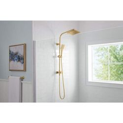 GLACIER BAY MODERN COLLECTION 8 IN SQUARE SHOWERHEAD