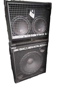Gallien Krueger 2x10 Black Subwoofer Speaker