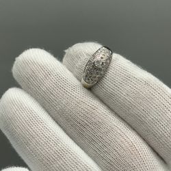White Gold Diamond Ring 