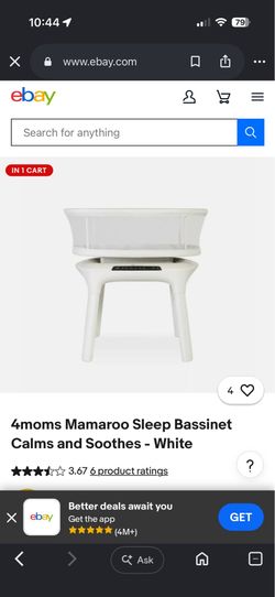 4moms Mamaroo Sleep Bassinet Calms and Soothes