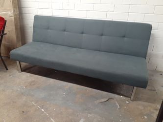New futon sofa gray