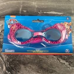 Nickelodeon Paw Patrol Chase Kids Goggles / SKYE  sz 3+ - NEW!