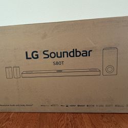 Brand New LG S80TR Dolby Atmos Theatre Soundbar Set