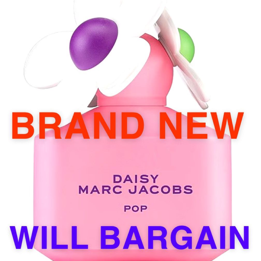 BRAND NEW DAISY MARC JACOBS POP PERFUME (OG PRICE:105) WILL BARGAIN