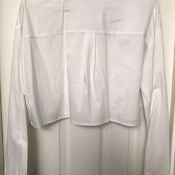 Cropped Woven Shirt