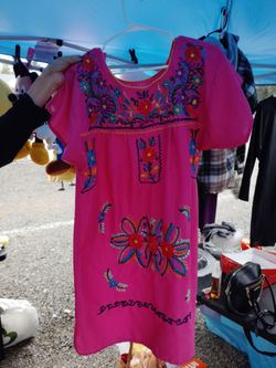 Floral Traditional Design Dress