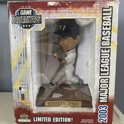 2003 Upper Deck Collectible MLB Game Breakers Hideki Matsui Figurine NY Yankees