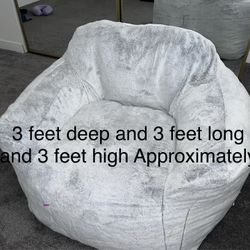 Large Comfortable Beanbag Chair