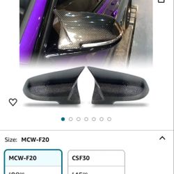 Carbon Fiber Mirror Cap