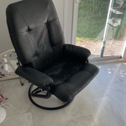 Faux Leather  Chair
