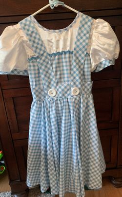 Dorothy , wizard of oz, costume dress. Girls 10-12