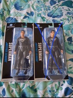 McFarlane DC Multiverse Superman Justice League black suit