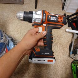 Black And Decker Drill. (No Charger)