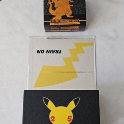 Pokemon Celebrations Ultra Premium Collection Empty Box With EtB Empty Box
