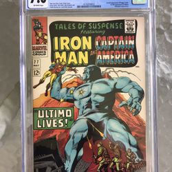 Tales Of Suspense #77 (1966) CGC 7.0 — 1st Full Apps Of Peggy Carter & Ultimate