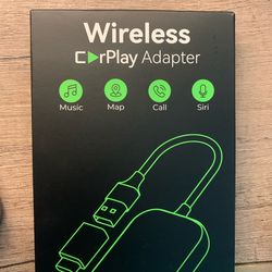 Wireless car play adapter