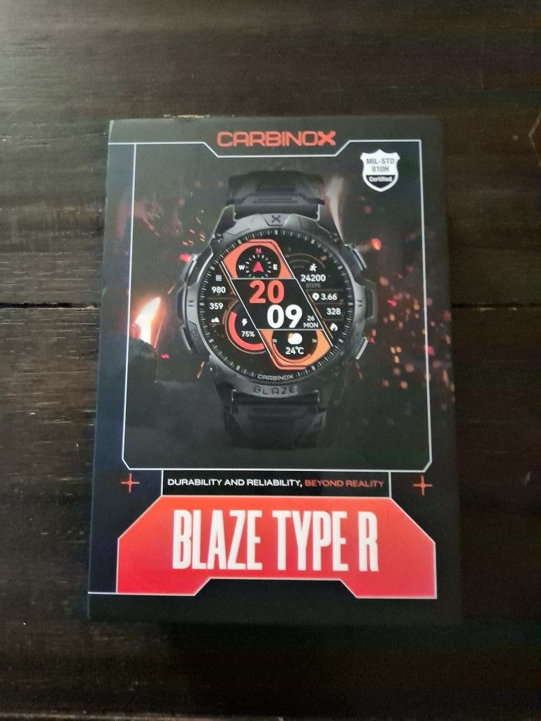 Carcinoma Blaze Type R Smartwatch With Many Extras