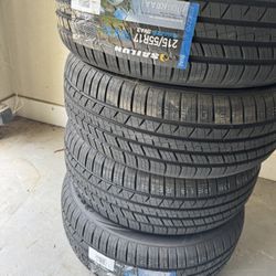 BRAND NEW TIRES 215/55R17
