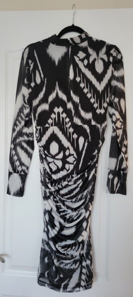 Farm Rio Pineapple Ikat Tulle Dress