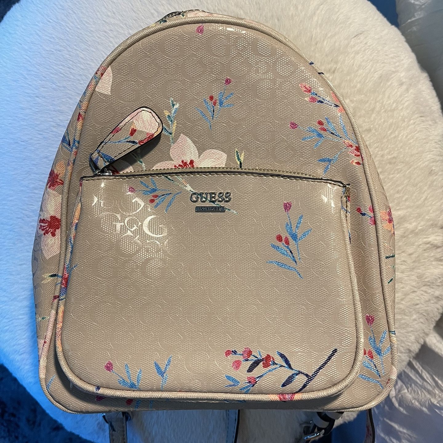 Guess backpack floral sale