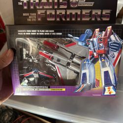 Transformers G1 Reissue Starscream 