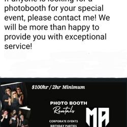 Photo Booth For Events
