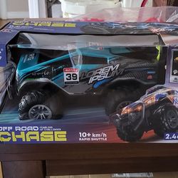 Off-Road RC Truck Branded As "Chase" 2.4GHz Remote Contril 