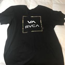RVCA Black T-Shirt XL