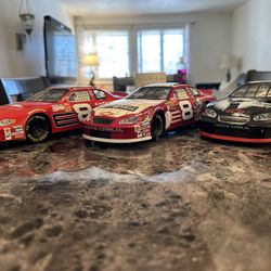 3 NASCAR 1/18 diecast cars no nox in very mint condition brand new all 3 $50