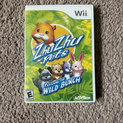 Zhu Zhu Pets featuring Wild Bunch Game - Nintendo Wii