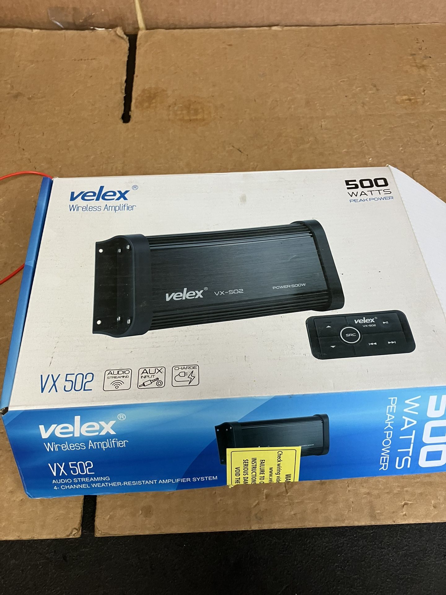 Velex Wireless Amplifier Vx502 